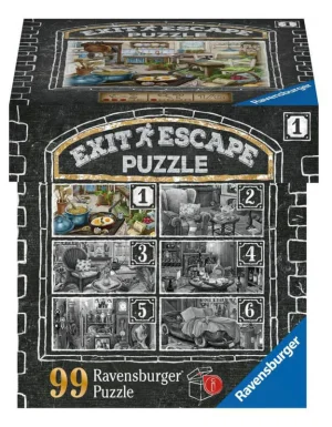 ESCAPE PUZZLE:  Kitchen Around the House By Ravensburger
