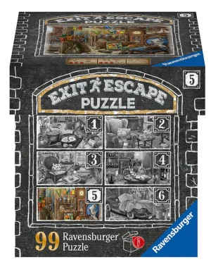 40周年パズル ESCAPE PUZZLE: Garage - 99 Piece Jigsaw Puzzle by