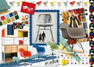 Eames Design Spectrum Collage By Ravensburger