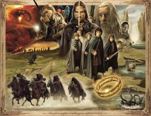 Lord Of The Rings - Fellowship of the Ring Books & Reading By Ravensburger