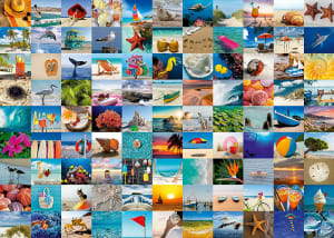 99 Seaside Moments Collage By Ravensburger