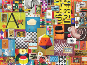 Eames House of Cards Alphabet & Numbers By Ravensburger