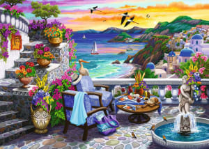 Santorini Sunset Sunrise & Sunset By Ravensburger