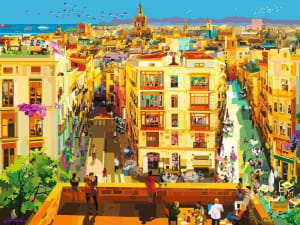 Dining in Valencia Spain By Ravensburger