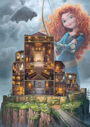 Disney Castles: Merida Disney Princess By Ravensburger