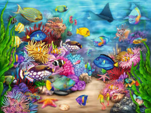 Tropical Reef Life Fish By Ravensburger