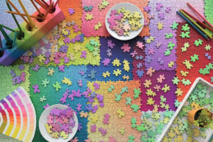 Puzzles on Puzzles Rainbow & Gradient By Ravensburger