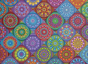 Magnificent Mandalas Rainbow & Gradient By Ravensburger