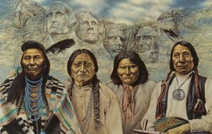 Original Founding Fathers Native American By SunsOut