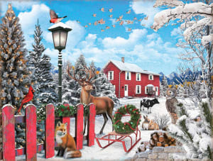 A Winter Gathering Christmas By SunsOut