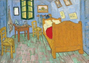 Van Gogh's Bedroom At Arles Mini Puzzle Fine Art By Tomax Puzzles