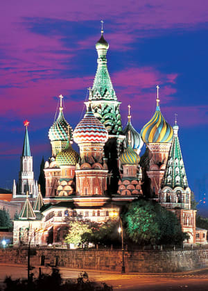 Moscow: St. Basil's Cathedral Mini Puzzle Russia By Tomax Puzzles