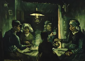 The Potato Eaters Mini Puzzle Fine Art By Tomax Puzzles