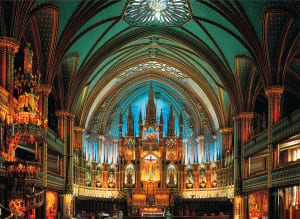 Notre-Dame De Montreal Canada Landmarks & Monuments By Tomax Puzzles
