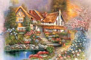 Dreamy Scenery (Glow) Flower & Garden By Tomax Puzzles