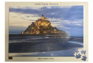 Mont St. Michel, France Beach & Ocean By Tomax Puzzles