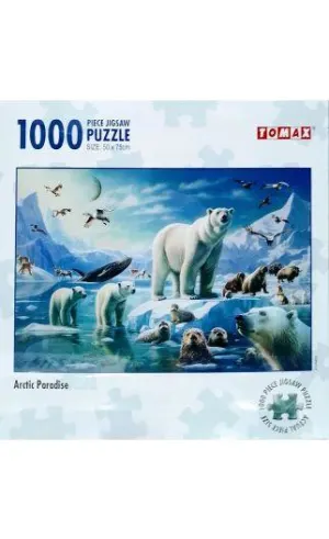 Artic Paradise Bear By Tomax Puzzles