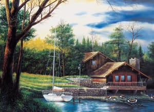 Country Memory Cabin & Cottage By Tomax Puzzles