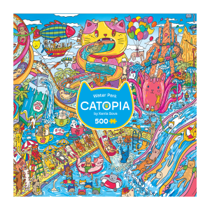 Catopia - Water Park Cartoon By RoseArt