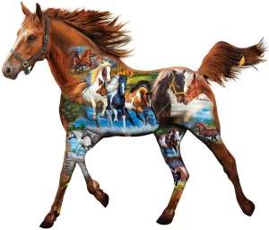 Free Runner Collage By RoseArt