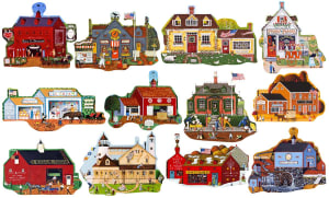 Main Street Around the House By RoseArt