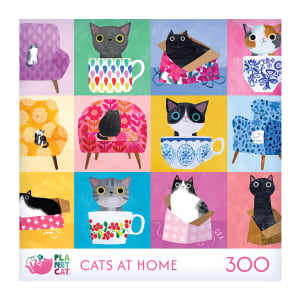 Planet Cat - Cats At Home Collage By RoseArt