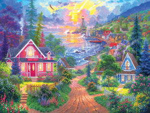 Coastal Living Cabin & Cottage By RoseArt