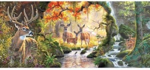 Forest Enchantment Landscape By RoseArt