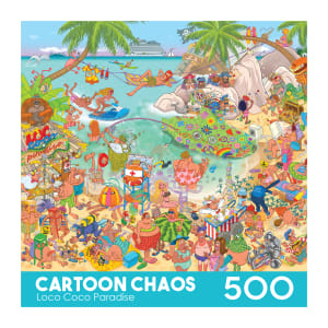 Cartoon Chaos - Loco Coco Paradise Cartoon By RoseArt
