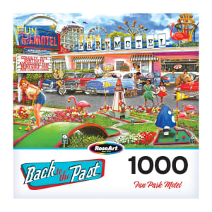 Back To The Past - Fun Park Motel Nostalgic & Retro By RoseArt