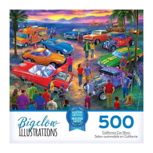 Bigelow Illustrations - California Car Show Nostalgic & Retro By RoseArt