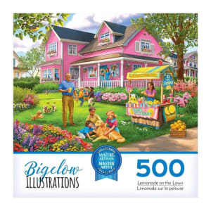 Bigelow Illustrations - Lemonade On The Lawn Nostalgic & Retro By RoseArt