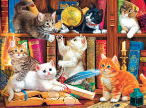 Library Mischief Books & Reading By RoseArt