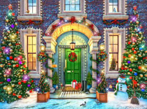 Christmas Façade Christmas By Kodak
