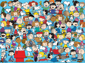Cast of Characters - Peanuts Peanuts By RoseArt