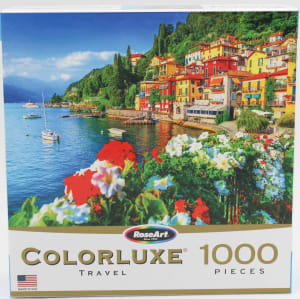 Colorluxe Puzzle Lake Como Mediterranean Villas Italy By RoseArt