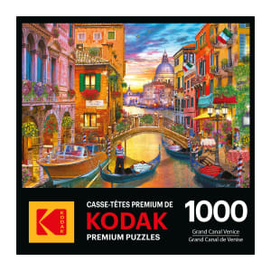 Grand Canal Venice Italy By Kodak