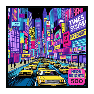 Neon Brights - Neon Nyc New York By RoseArt