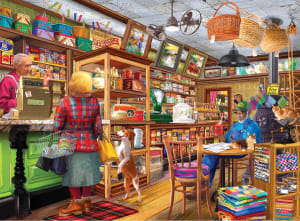 Bigelow's Mercantile Shopping By RoseArt