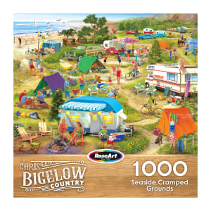 Bigelow Country - Seaside Cramped Grounds Camping By RoseArt