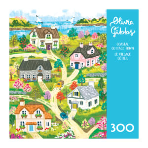 Olivia Gibbs - Coastal Cottage Town Cabin & Cottage By RoseArt