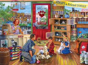 Pet Store Nostalgic & Retro Jigsaw Puzzle By RoseArt
