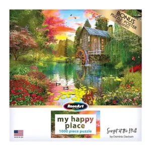 My Happy Place - Sunset At The Mill Sunrise & Sunset By Kodak