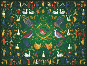 12 Days of Christmas Collage By All Jigsaw Puzzles