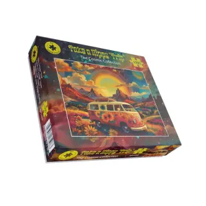 Take a Hippy "trip" 1000 Piece Jigsaw Puzzle Camping By All Jigsaw Puzzles