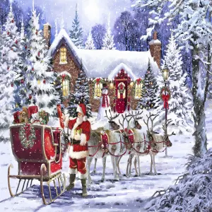 Santa's Visit Christmas By All Jigsaw Puzzles