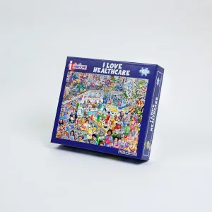 I love Healthcare Collage By All Jigsaw Puzzles