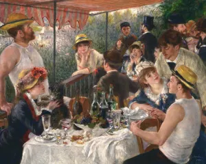 Luncheon of the Boating Party Contemporary & Modern Art By Victory Wooden Puzzles, LTD