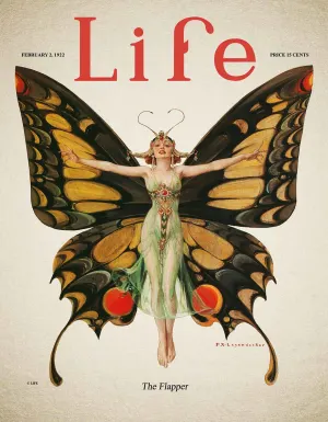 The Flapper - Life, 1922 Magazines and Newspapers By Victory Wooden Puzzles, LTD