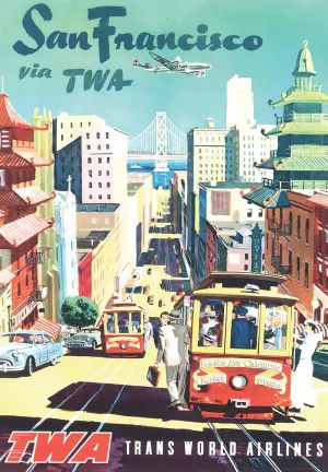 Vintage Poster San Francisco Nostalgic & Retro By Victory Wooden Puzzles, LTD